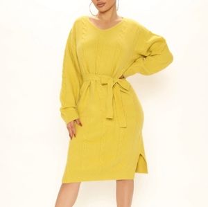 Fashion Nova Women's Sweater Dress